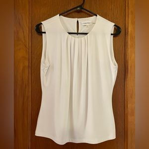 Calvin Klein sleeveless blouse